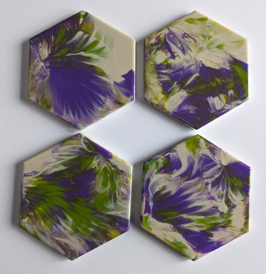 Sous-verres hexagonaux M3